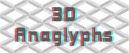 3D Anaglyphs