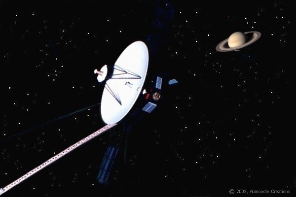 Voyager approaches Saturn